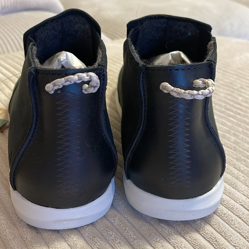 OluKai Black Ankle Boots - Picture 2 of 14